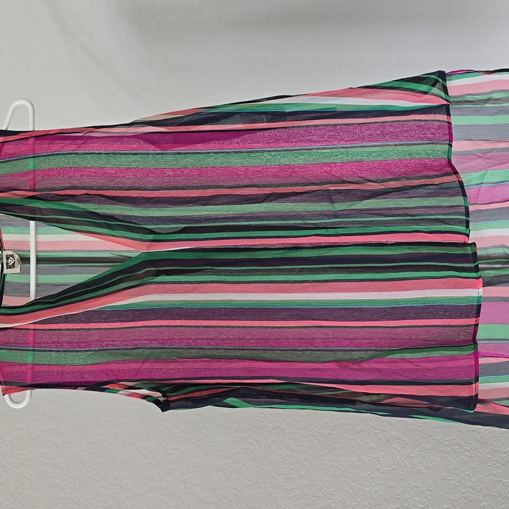 Anne Klein Tunic Length Blouse
